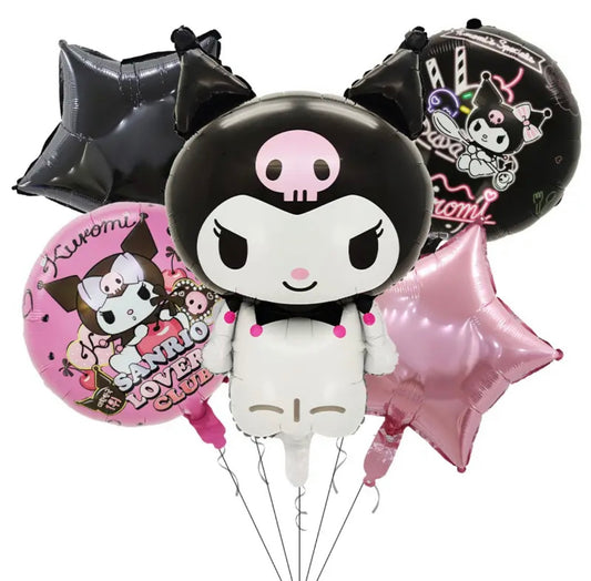 Kuromi Balloons (Set of 5)