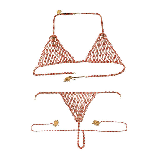 Cleo Studded Lingerie Set