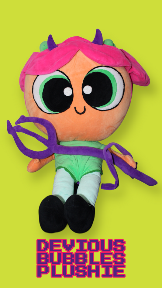 Devious Bubbles Plushie Collectible