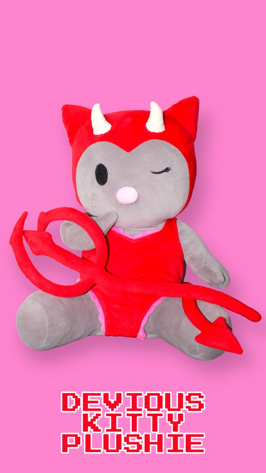 Devious Kitty Plushie Collectible